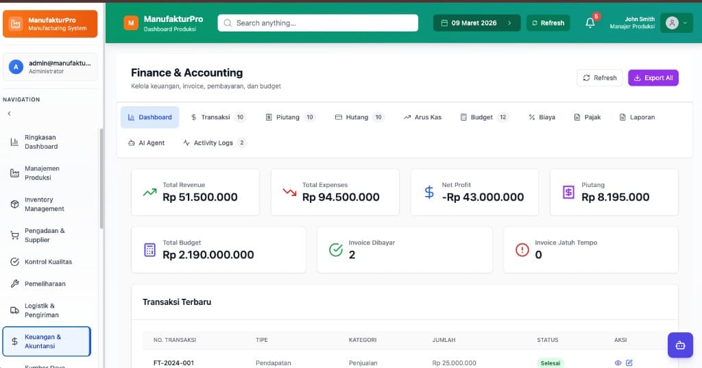 Keuangan & Akuntansi