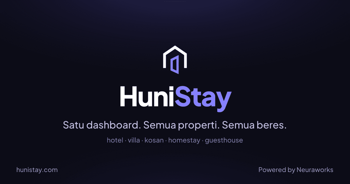 HuniStay — Property Management System